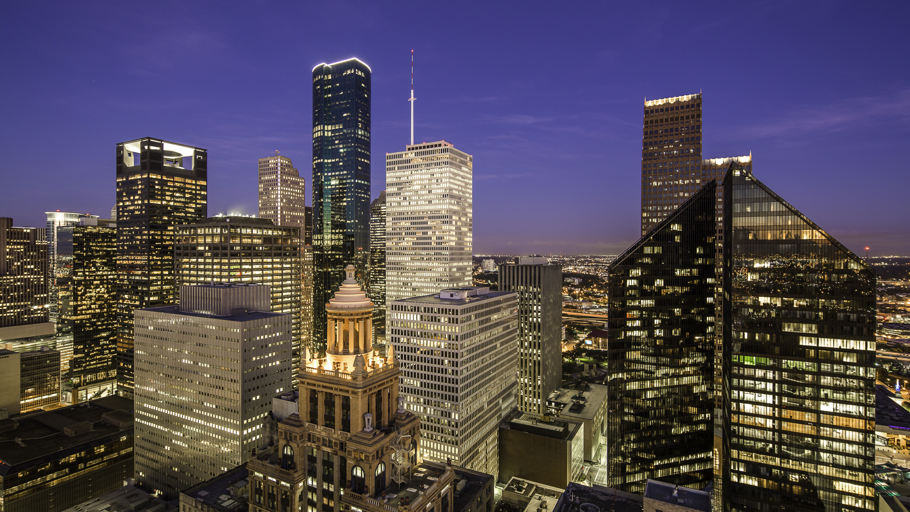 Downtown Houston Skyline - The West Side